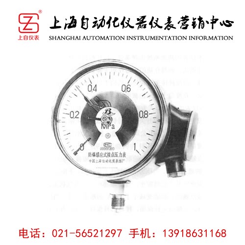YXG-152-B（防爆感应式）电接点压力表